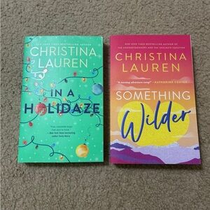 Christina Lauren Book Bundle. In A Holidaze & Something Wilder.
